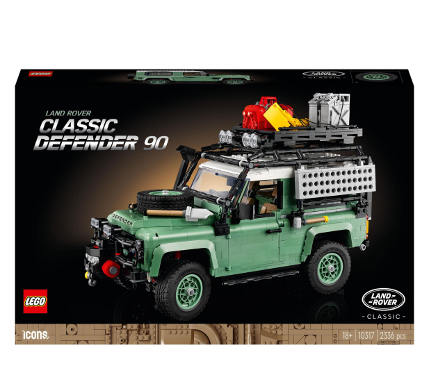 LEGO Icons 10317 Land Rover Classic Defender 90 - 1308245 - zdjęcie